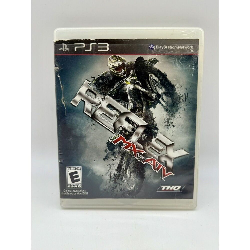 MX vs ATV Reflex‎ PlayStation 3 PS3 Game And Case Tested